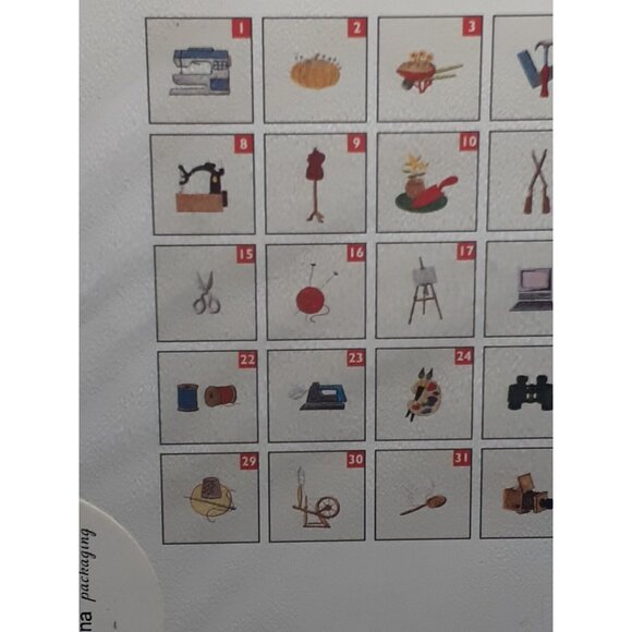 Husqvarna Viking Hobbies Embroidery Designs Floppy Disk Card #7 for  Designer 1 - Picture 5 of 8